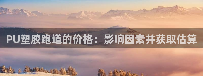 尊龙凯时电竞注册：PU塑胶跑道的价格：影响因素并获取估算