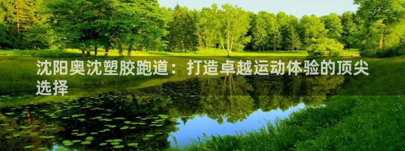 凯时国际娱乐官方网址：沈阳奥沈塑胶跑道：打造卓越运动体验的顶尖
选择