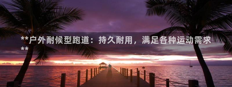 尊龙凯时几百万怎么下款：**户外耐候型跑道：持久耐用，满足各种运动需求
**