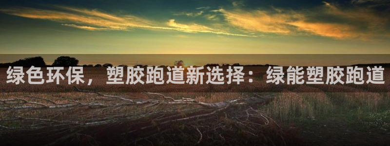 尊龙凯时登录：绿色环保，塑胶跑道新选择：绿能塑胶跑道