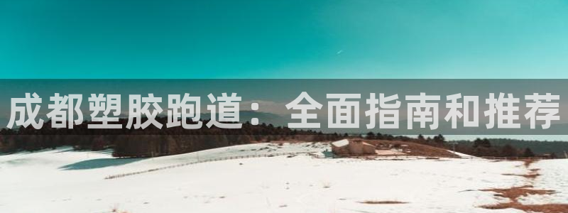 尊龙人生手机版都去ag发财网：成都塑胶跑道：全面指南