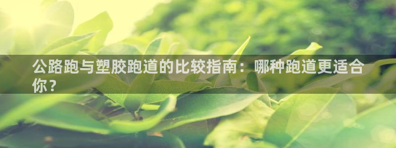 z6尊龙平台是哪里的：公路跑与塑胶跑道的比较指南：哪